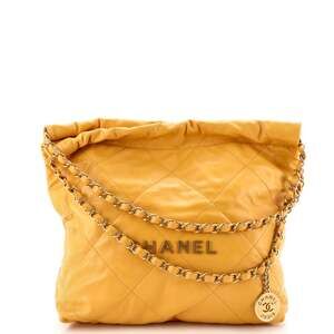 Chanel 22 Chain Hobo Quilted Calfskin #248421C49B